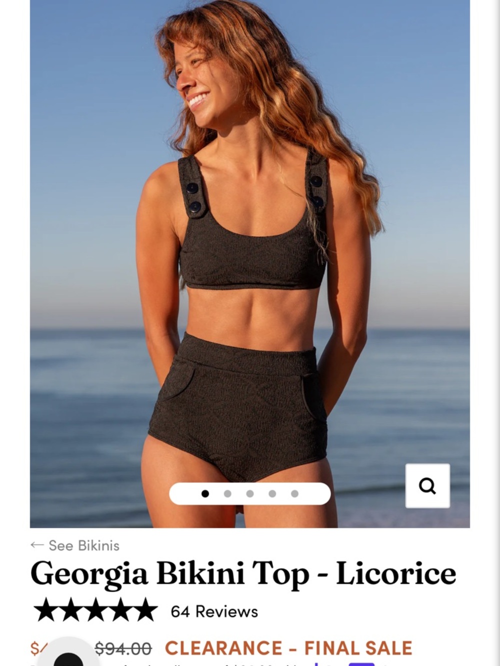 Seea Georgia High-Waist Bikini Set - Picture 13 of 14